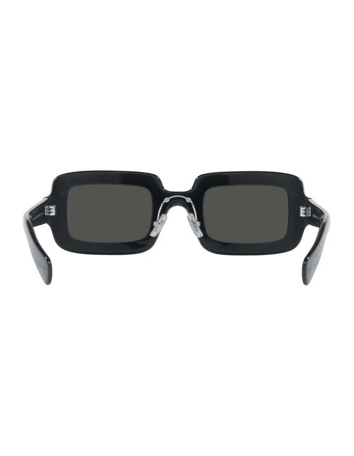 Miu Miu Grey Rectangle Sunglasses 0MU 09XS 1536012002 7 Miu Miu Grey Rectangle Sunglasses 0MU 09XS 1536012002 - Image 7