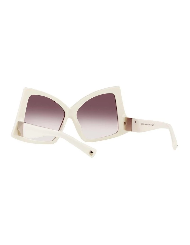 Valentino Ivory Inverted Sunglasses 0VA4091 1535206003 6 Valentino Ivory Inverted Sunglasses 0VA4091 1535206003 - Image 6