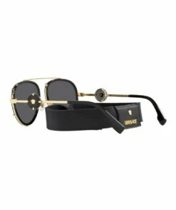 Versace Black/Gold Aviator Sunglasses With Strap 0VE2232 1535921001 11 Versace Black/Gold Aviator Sunglasses With Strap 0VE2232 1535921001 -RAY-BAN Online Store 843218470 5 720x928