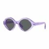 MBB X VOGUE Purple Transparent Oval Sunglasses 0VO5394S 1535991002