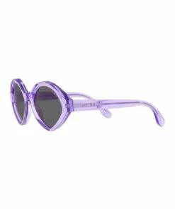 MBB X VOGUE Purple Transparent Oval Sunglasses 0VO5394S 1535991002 -RAY-BAN Online Store 843221530 3 720x928