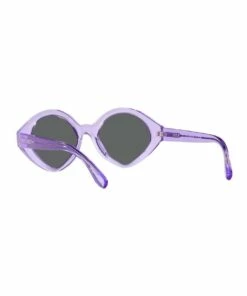 MBB X VOGUE Purple Transparent Oval Sunglasses 0VO5394S 1535991002 -RAY-BAN Online Store 843221530 6 720x928