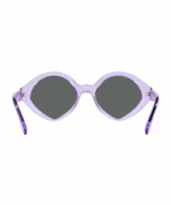 MBB X VOGUE Purple Transparent Oval Sunglasses 0VO5394S 1535991002 -RAY-BAN Online Store 843221530 7 720x928