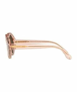 MBB X VOGUE Peach Transparent Oval Sunglasses 0VO5394S 1535991005 -RAY-BAN Online Store 843221800 4 720x928