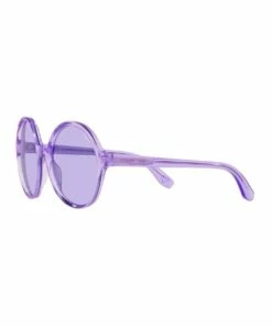 MBB X VOGUE Purple Transparent Round Sunglasses 0VO5393S 1536026003 -RAY-BAN Online Store 843222160 3 720x928