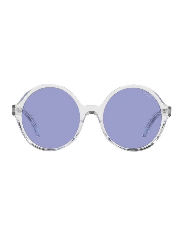 MBB X VOGUE Transparent Round Sunglasses 0VO5393S 1536026006 2 MBB X VOGUE Transparent Round Sunglasses 0VO5393S 1536026006 - Image 2