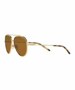 X VOGUE Polarised Gold Aviator Sunglasses 0VO4212SMBB 1536498001 -RAY-BAN Online Store 843222520 3 720x928