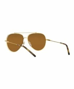 X VOGUE Polarised Gold Aviator Sunglasses 0VO4212SMBB 1536498001 -RAY-BAN Online Store 843222520 6 720x928