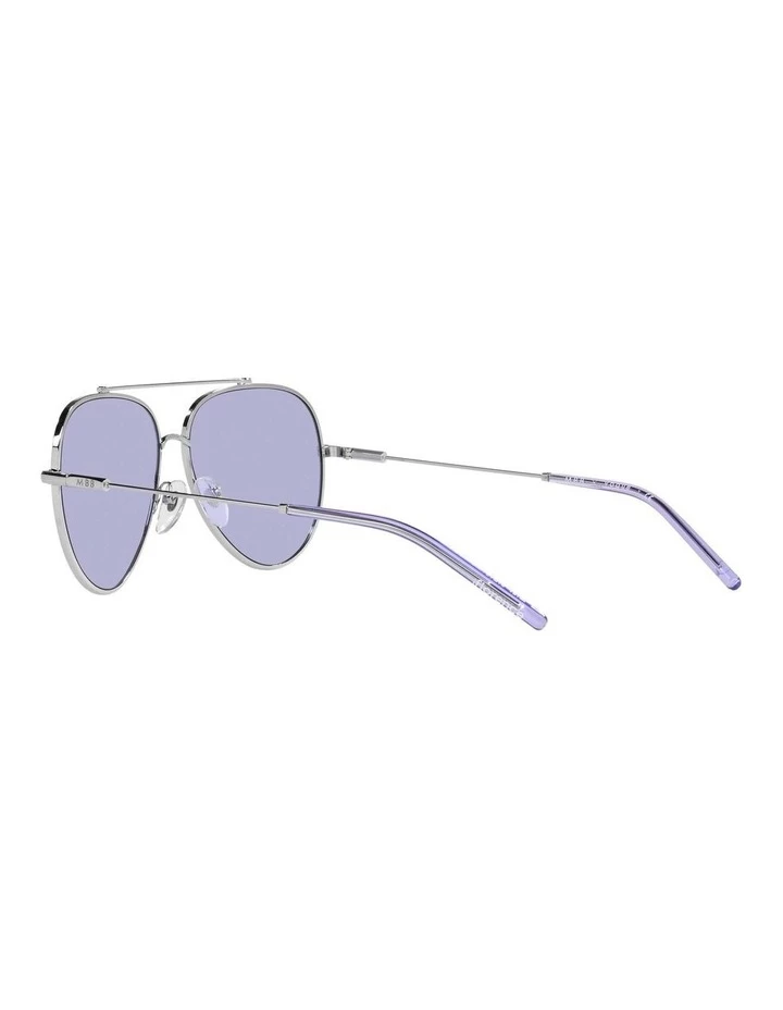 MBB X VOGUE Silver/Purple Aviator Sunglasses 0VO4212S 1536498003 5 MBB X VOGUE Silver/Purple Aviator Sunglasses 0VO4212S 1536498003 - Image 5