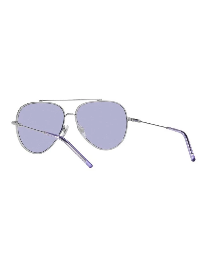 MBB X VOGUE Silver/Purple Aviator Sunglasses 0VO4212S 1536498003 6 MBB X VOGUE Silver/Purple Aviator Sunglasses 0VO4212S 1536498003 - Image 6