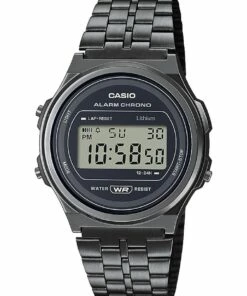 Casio Vintage Silver Resin Chronograph Watch A171Wegg-1A