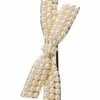 Gregory Ladner Bow Pearl Hair Clip