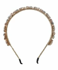 Gregory Ladner Stone Cluster Blush Headband