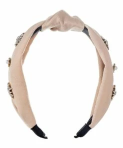 Gregory Ladner Starburst Blush Turban Style Headband