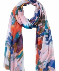 Gregory Ladner Abstract Painter Print Scarf