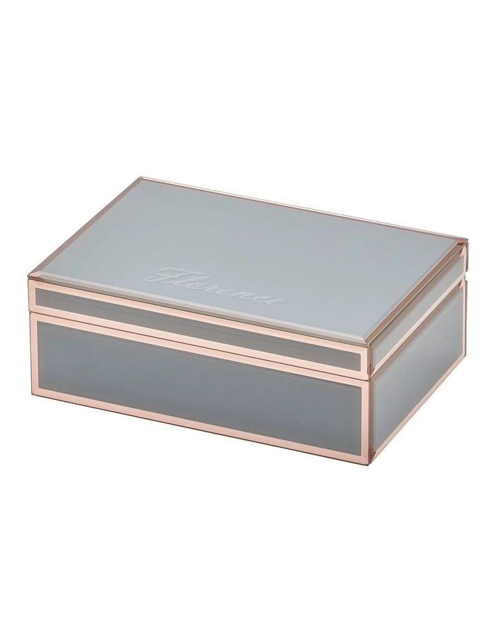 One Six Eight London Florence Grey / Rose Gold Large Jewellery Box 3 One Six Eight London Florence Grey / Rose Gold Large Jewellery Box - Image 3