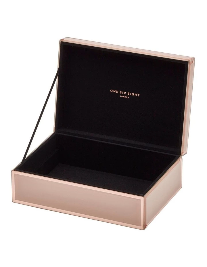 One Six Eight London Florence Blush Large Jewellery Box 4 One Six Eight London Florence Blush Large Jewellery Box - Image 4