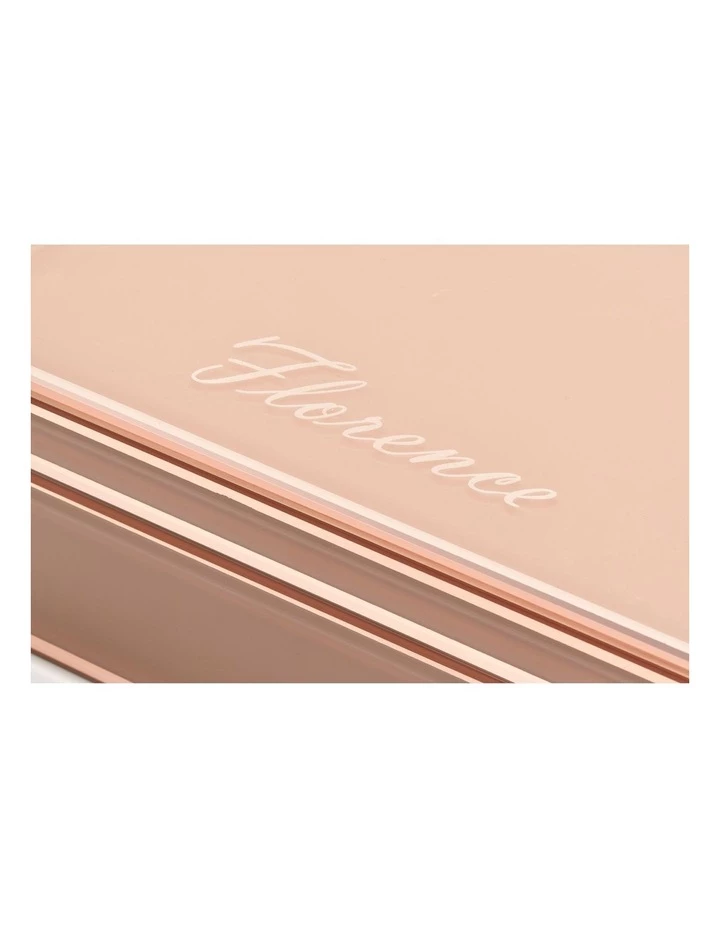 One Six Eight London Florence Blush Large Jewellery Box 6 One Six Eight London Florence Blush Large Jewellery Box - Image 6