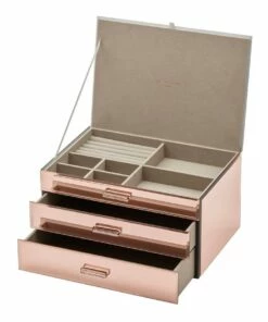 One Six Eight London Gabriella Rose Gold Xl Jewellery Box