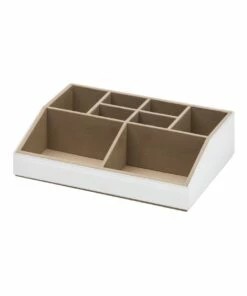 One Six Eight London Stackable Cosmetics Caddy - White