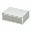 One Six Eight London Sara Cool Grey Medium Jewellery Box