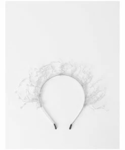 Collection Jewelled Silver Crown Headband
