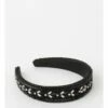 Collection Black And Gold Beaded Headband