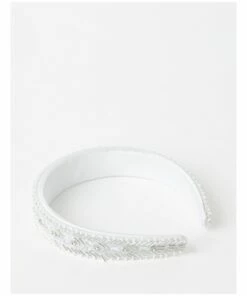 Collection White And Gold Beaded Headband -RAY-BAN Online Store 849174580 849175300 6 1 720x928