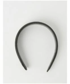 Collection Embossed Black Headband