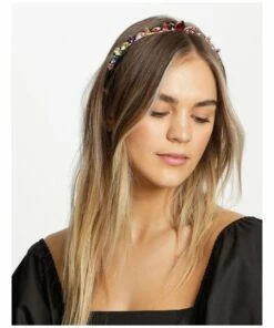 Collection Embellished Multicolour Jewel Crown Headband -RAY-BAN Online Store 849174850 849175840 3 2 720x928