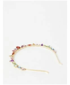Collection Embellished Multicolour Jewel Crown Headband -RAY-BAN Online Store 849174850 849175840 5 1 720x928