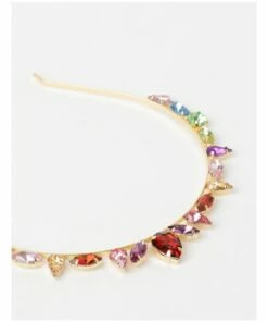 Collection Embellished Multicolour Jewel Crown Headband -RAY-BAN Online Store 849174850 849175840 6 720x928