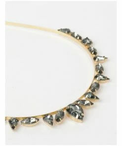 Collection Embellished Black Jewel Crown Headband -RAY-BAN Online Store 849174850 849175930 6 720x928