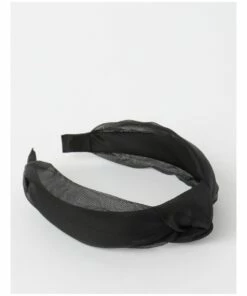 Collection Knot Detailed Black Headband