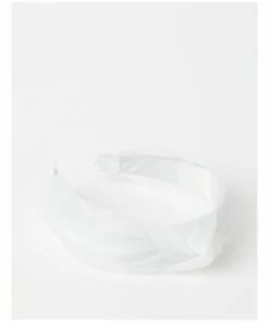 Collection Knot Detailed White Headband