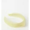 Collection Knot Detailed Yellow Headband