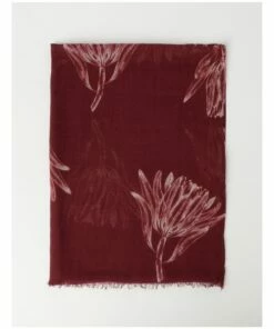 Basque Printed Red Scarf -RAY-BAN Online Store 849222640 849223090 3 720x928