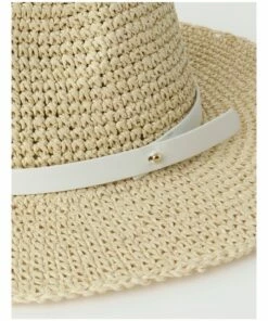 Piper White Mini Fedora Summer Hat -RAY-BAN Online Store 849836800 849837610 4 720x928