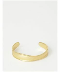 Trent Nathan Molten Gold Asymmetrical Cuff