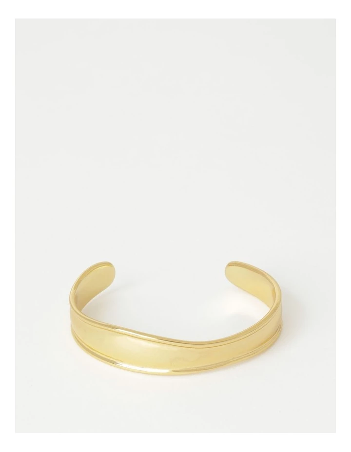Trent Nathan Molten Gold Asymmetrical Cuff 1 Trent Nathan Molten Gold Asymmetrical Cuff