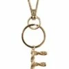 Seed Heritage Twisted Initial Keyring