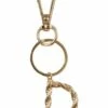 Seed Heritage Twisted Initial Keyring