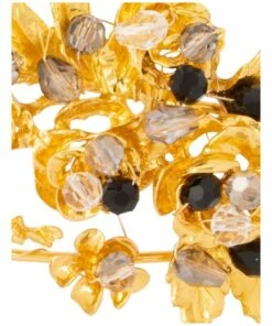 Olga Berg Iris Black Encrusted Leaf Headband 5 Olga Berg Iris Black Encrusted Leaf Headband -RAY-BAN Online Store 851150530 851152600 3 720x928