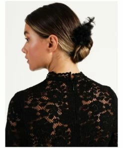 Collection White Organza Flower Hair Slide -RAY-BAN Online Store 851188150 851188780 4 720x928