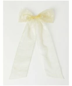 Collection Organza Yellow Bow Clip