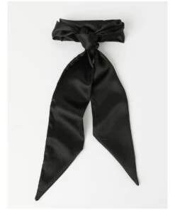 Collection Black Ribbon Hair Tie