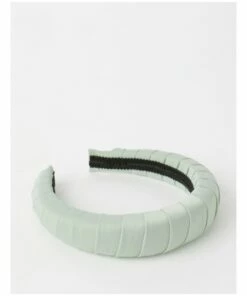 Collection Padded Mint Satin Headband