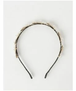 Collection Pearl Leaf Black Headband -RAY-BAN Online Store 851324770 3 720x928