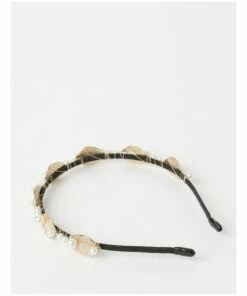 Collection Pearl Leaf Black Headband -RAY-BAN Online Store 851324770 5 720x928
