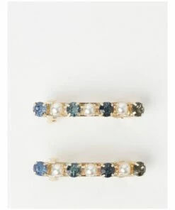 Collection Embellished Blue Clip